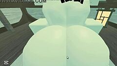 Baddie Gets Fucked Hard by Noob in Roblox!