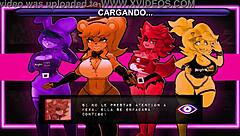 fap nights at frennis modo arcade, let's play espa�ol version