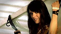 Jennifer Dark Rubs Maya Gates Pussy During Anal