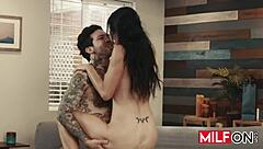 Sexy Big Tit Brunette Milf Seduces Neighbor And Sucks Him Dry - Silvia Saige Small Hands