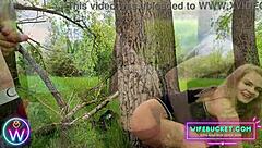 Forest Fairy Milf Fucked Against Tree