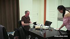 Teen seduces stepdad in kitchen, 'want to fuck me?'