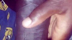 Intense Pussy Rubbing With Big Black Cock