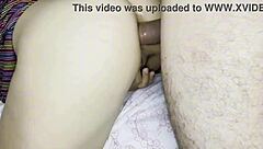 My step dad's cock is too big for my cousin's tight ass, says the brunette