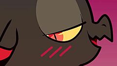 canaryprimary engages in dark rituals in cartoon parody.