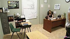 i seduced the big boobs cougar teacher devon lee to fuck roughly at detention