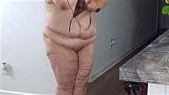 i love showing off my big booty bbw pawg mature granny in mini dress close up