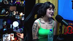 Martina Olivera in outdoor podcast