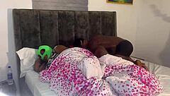 fucking my wife hard beside her friend, what a threesome scene!