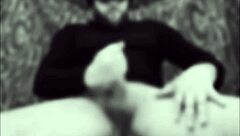 Bad wolf28 performs active masturbation and penis massage in uncensored scene