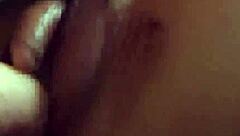 Japanese FTM Watches Erotic Video While Dildo Masturbating