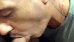 teen twink sucks cock at work gloryhole