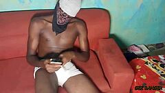 Skinny Beautiful Latina With Small Waist Rides Huge Bodybuilder In Ebony Scene