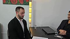 Kristina Grace Receives Deepthroat And Anal Fucking From Boss And Colleague.