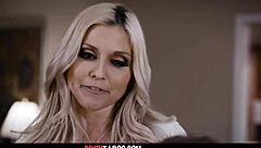 Busty stepmom allows boyfriend to impregnate her stepdaughter in taboo reality