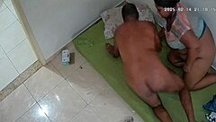 Latina wife cheats with neighbor in hidden camera footage!