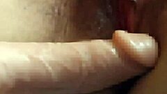 Japanese FTM Watches Erotic Video While Dildo Masturbating