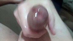 Several blowjobs and handjobs with lots of cum on my redhead wife