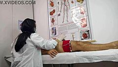 Nurse Handles Her First Patient's Erection! Rough Blowbang Action