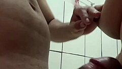 he ate neighbor outdoors, left pussy full of milk