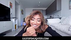 Super Cute Stepdaughter Fucks Step Daddy For Cash!