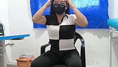 Cholita Shows Shaved Pussy Kinky Ass Shaking