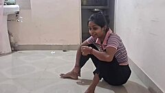 desi young indian girl desperate for cock in wet pussy.