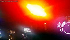 this 18-year-old latina gives a hot table dance on desk