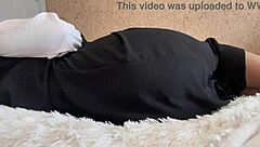 Arab Teen Feels Orgasm Without Panties