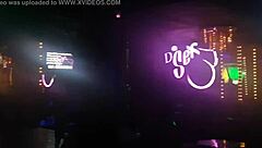 this 18-year-old latina gives a hot table dance on desk