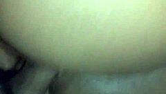 late night leads to homemade creampie