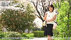 japanese wife sucks and fucks doggystyle creampie