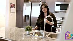 Caught Stepmom London Rose Spying?