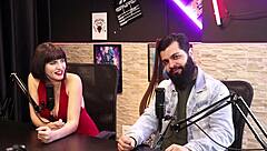 lady snow and lord kenobi in sensual interracial massage