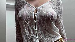 Stepdaughter's Tight Pussy Gets Warm Cum