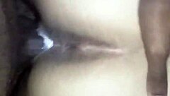 Girlfriend's Creamy Pussy Meets Monster Cock