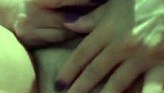 Old Naughty Woman Masturbates Intensely