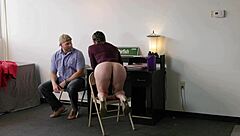 does the fat milf office manager blow her employees' huge cocks?