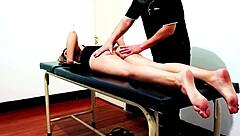 Waxing Client Gets Horny With Waxer