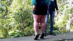 Watch mother-in-law pee publicly on street?