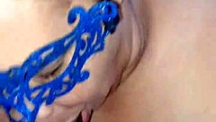 Amateur Babe Takes Huge Cumshot On Her Big Pussy And Boobs