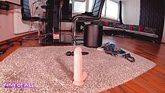 Bootylicious Beauty's Naughty Dildo Ride Fiesta