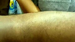 Big black cock blowjob at work!