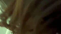 I caught her peeing in the bathroom while unaware