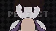 Jaiden gets banged with deepthroat and titty fuck