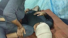 Desi Couple Fucks In 69 Position!