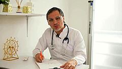 Doctor Mollysmithx Cures Patient with Huge Cock