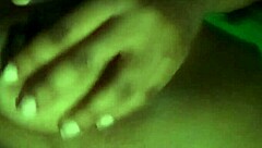 licking on my nipples feels so good at night