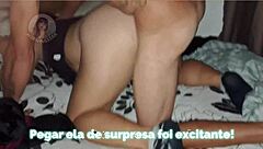 quick fuck with the married wife before her class