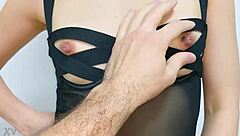 Petite Asian Begs Stepdaddy For Cock And Cum